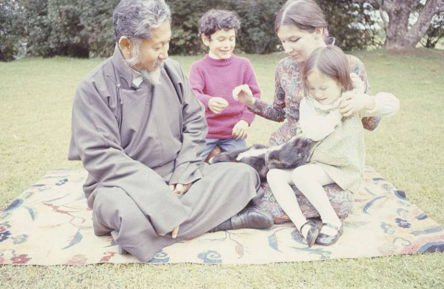 Hope Cooke, Queen of Sikkim and family