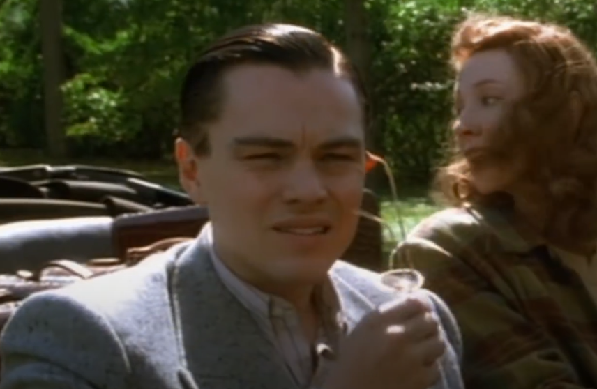 Screenshot from the movie The Aviator (2004), Leonardo DiCaprio as Howard Hughes