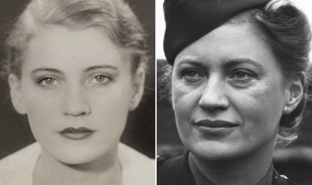 Lee Miller -  Female war correspondent during World War II - 1943