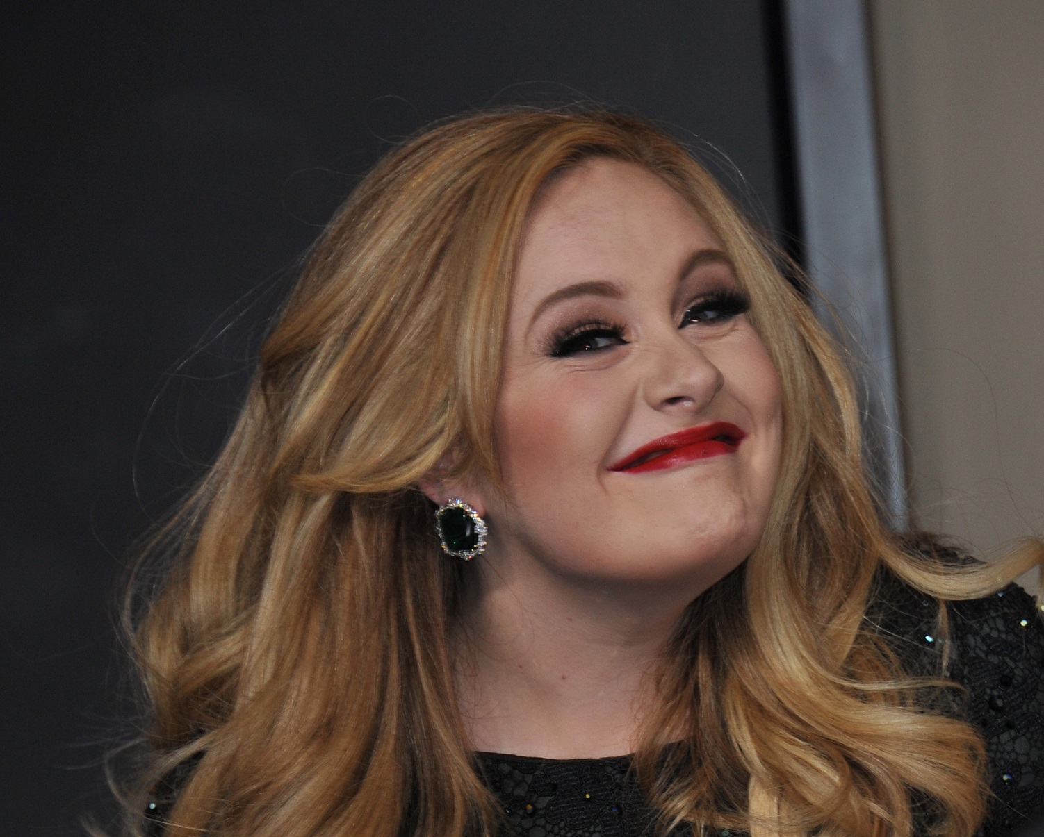 Adele at the 85th Academy Awards at the Dolby Theatre, Los Angeles. February 24, 2013 Los Angeles