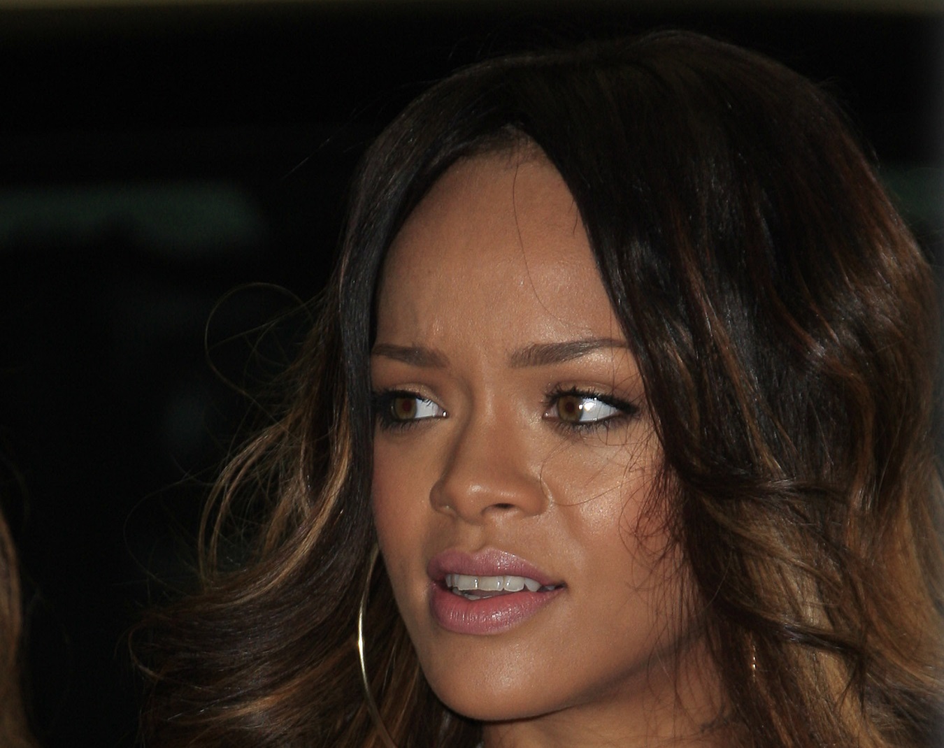 Rihanna is seen out for lunch before the Grammy awards on February 9, 2013 in West Hollywood, California