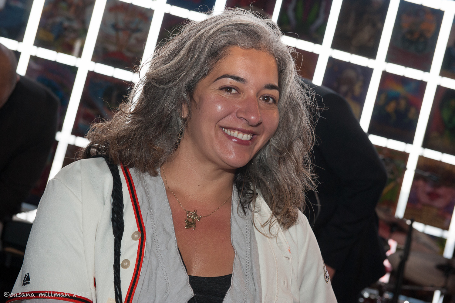 Trixie Garcia looking at camera.