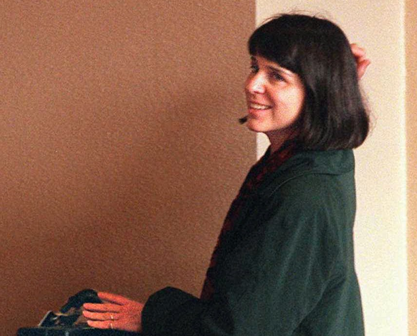 Deborah Koons Garcia prepare to testify - 1996