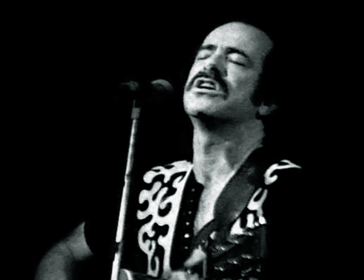 Photograph of Robert Hunter who wrote many of the songs performed by The Grateful Dead