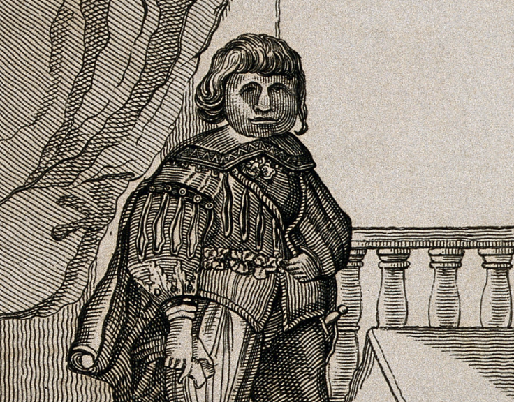 Jeffery Hudson, a dwarf.