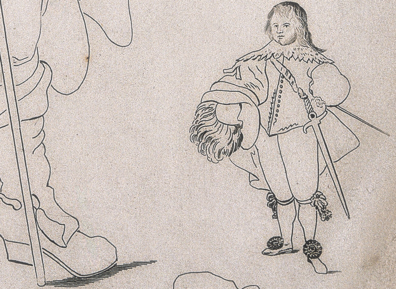 Jeffery Hudson, a dwarf