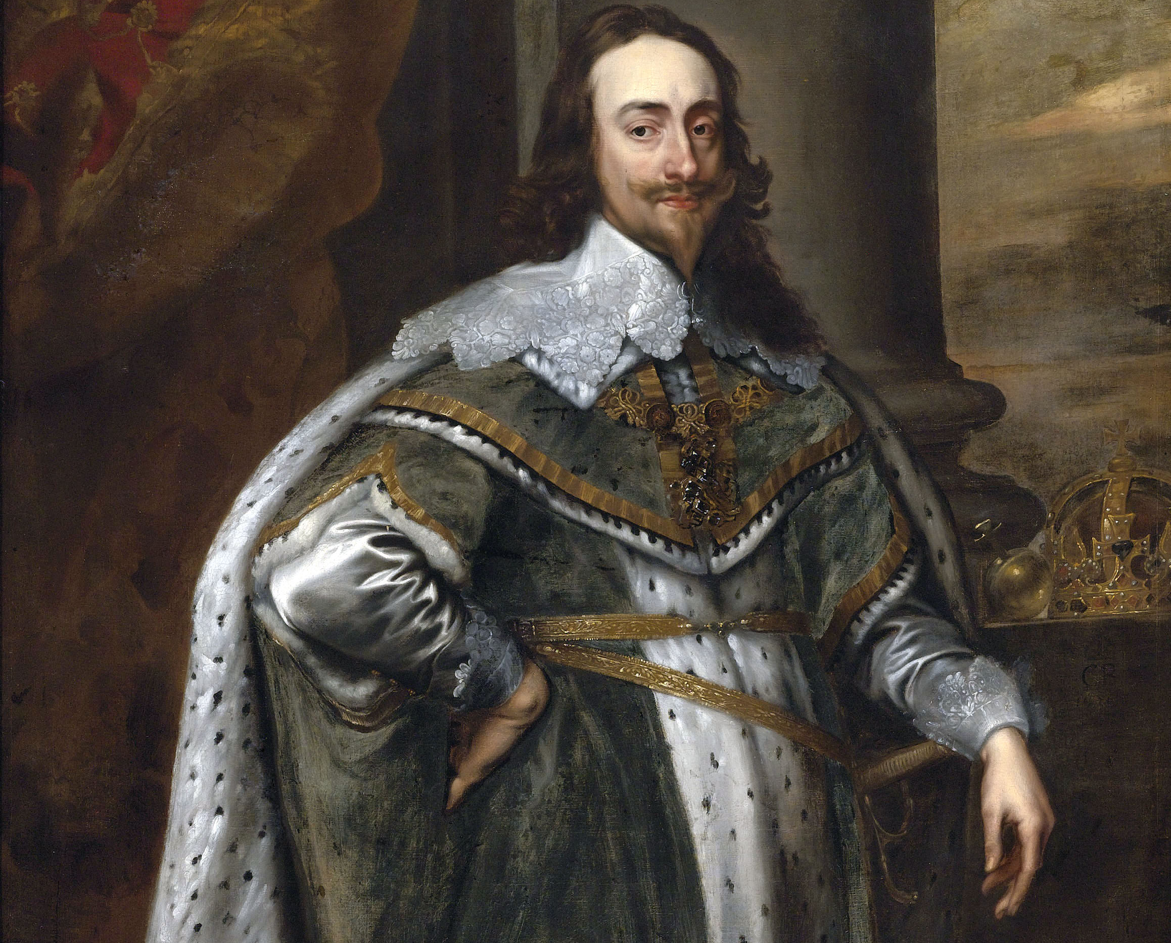 King Charles I After Original By Van Dyck