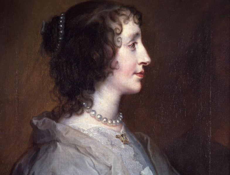 Portrait Of Queen Henrietta Maria