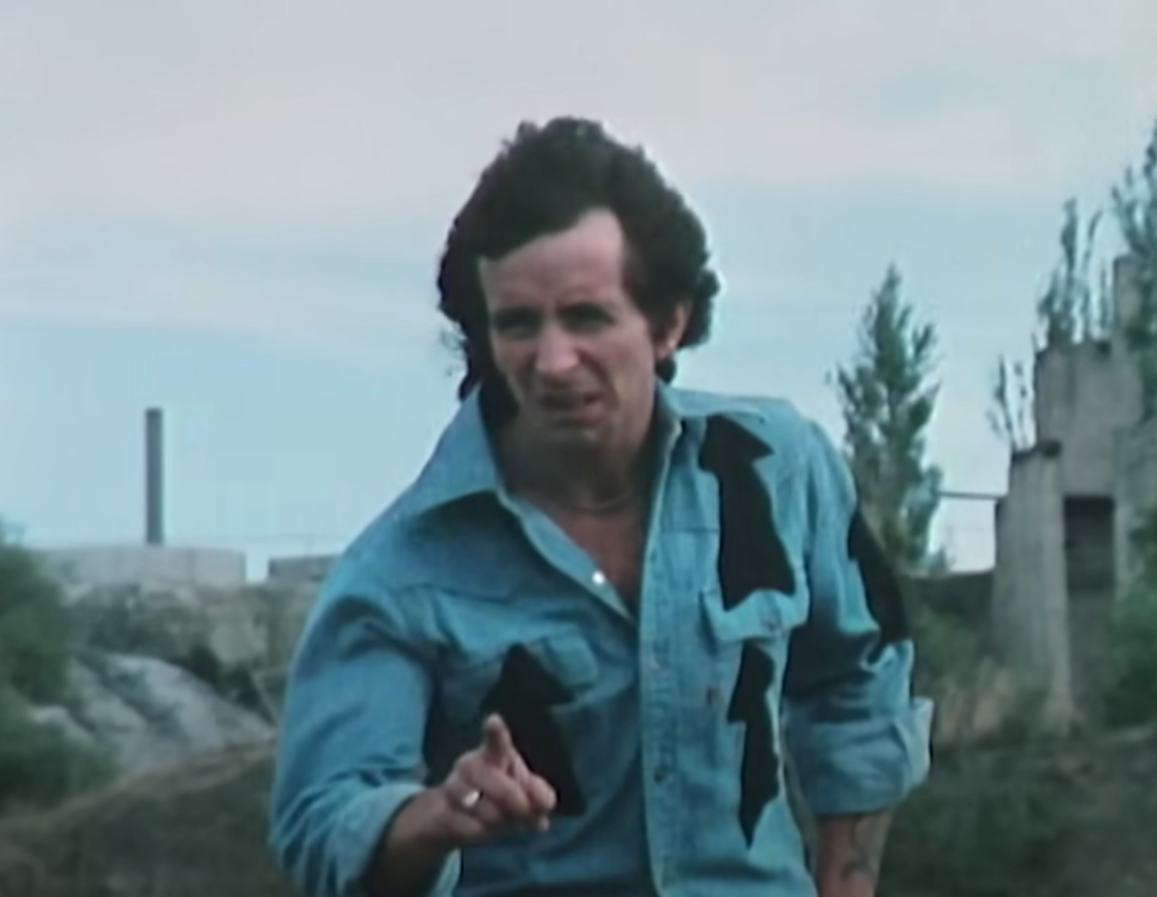 Screenshot of Bonn Scott singing from - On The Brink (2022)