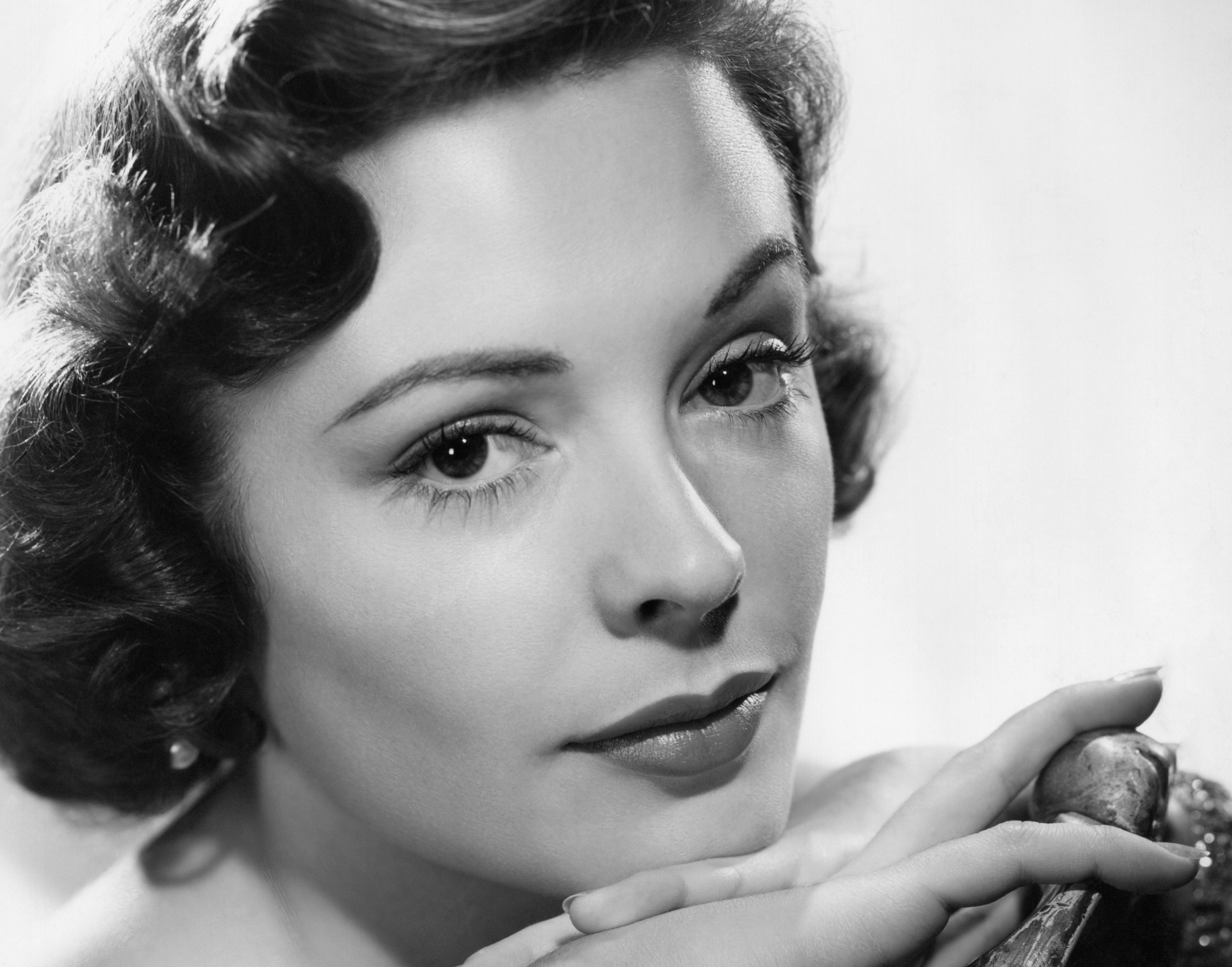 Publicity portrait of actor Jane Greer (1924-2001) from the 1950's