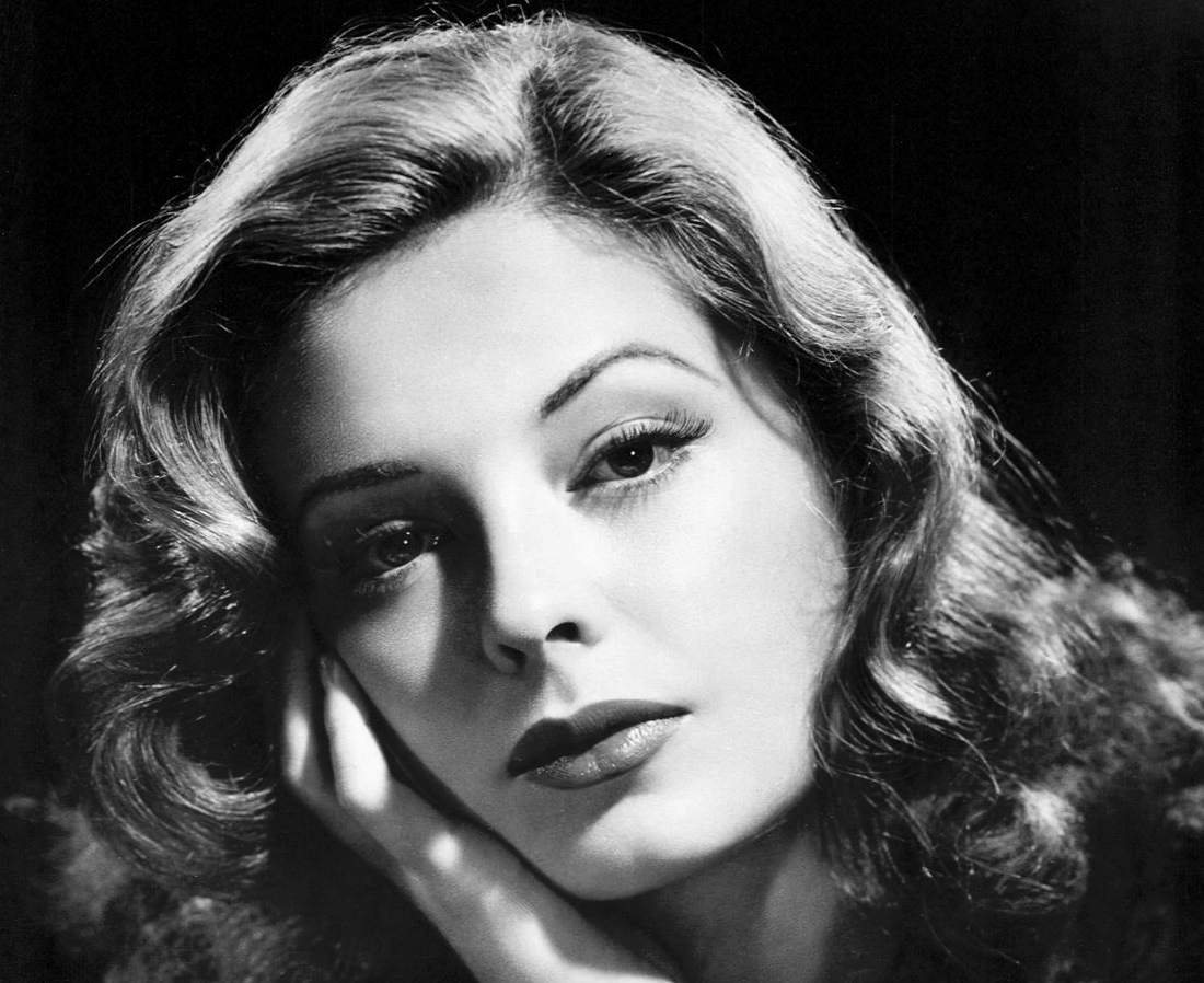 Jane Greer black and white photo looking at the camera