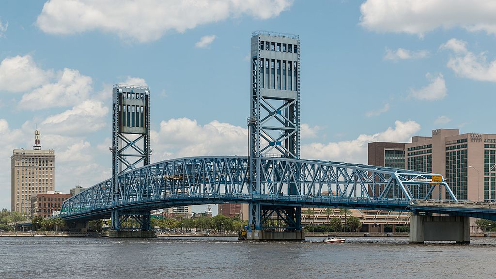 John T. Alsop Jr. Bridge, Jacksonville Fl, Southwest View
