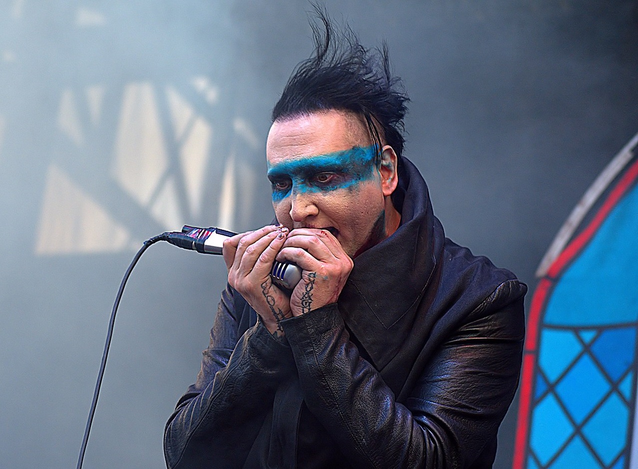 Marilyn Manson on stage - 2015