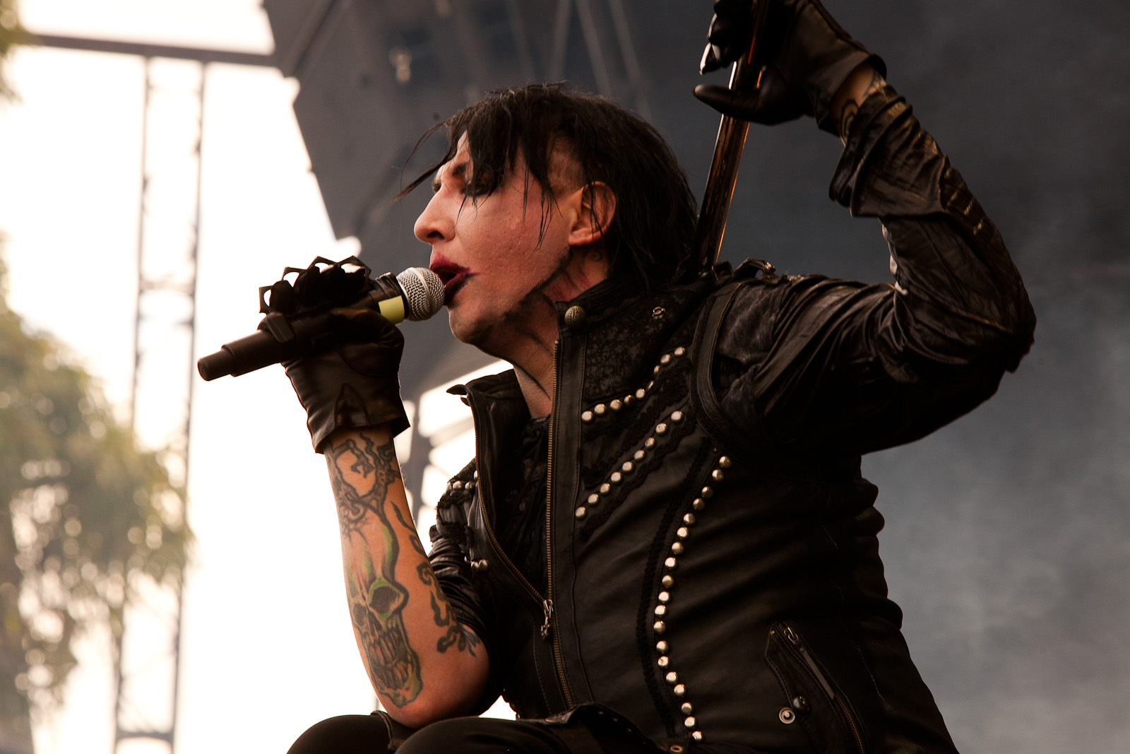 Marilyn Manson at Soundwave Festival Melbourne, 2 March 2012