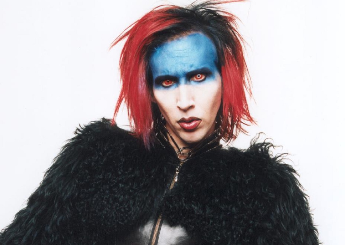 Photograph of Marilyn Manson during the Mechanical Animals era - 2014