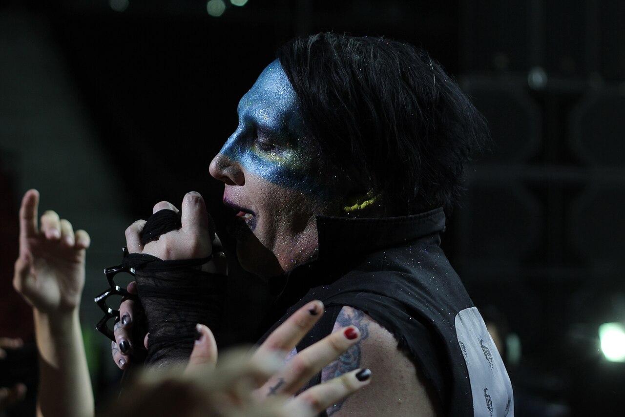 Marilyn Manson on stage - 2019