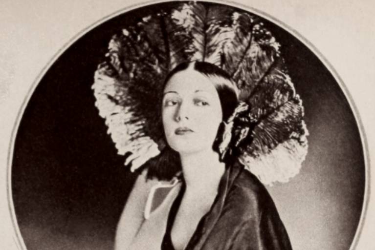 A portrait of Natacha Rambova