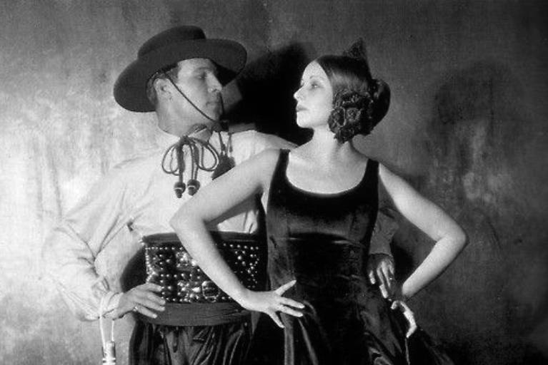 Rudolph And Natacha in costumes