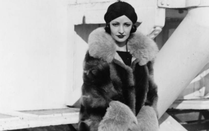 Natacha Rambova aboard