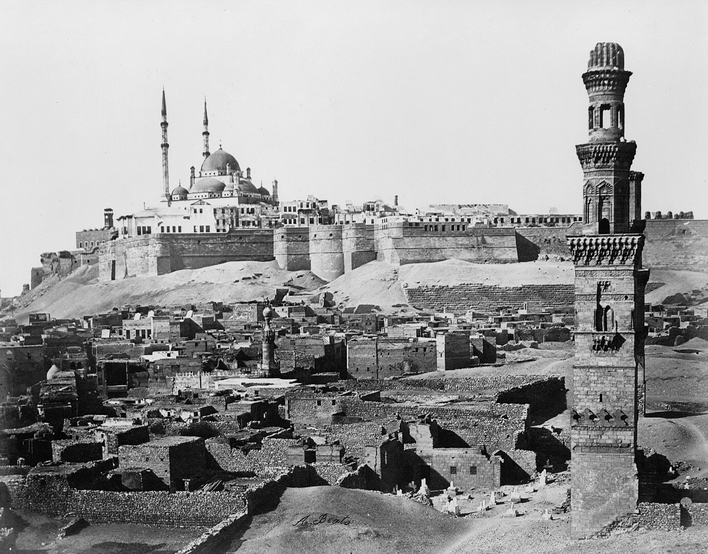 Cairo, Egypt in the late 1800s