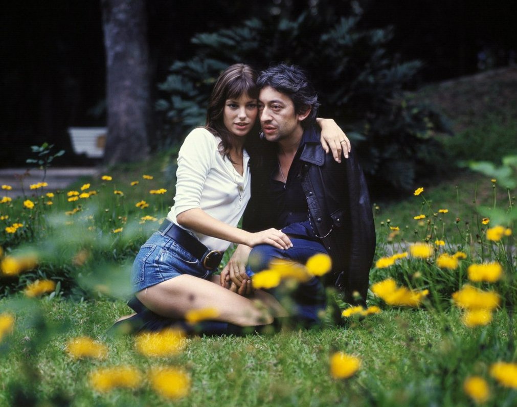 Jane Birkin and Serge Gainsbourg