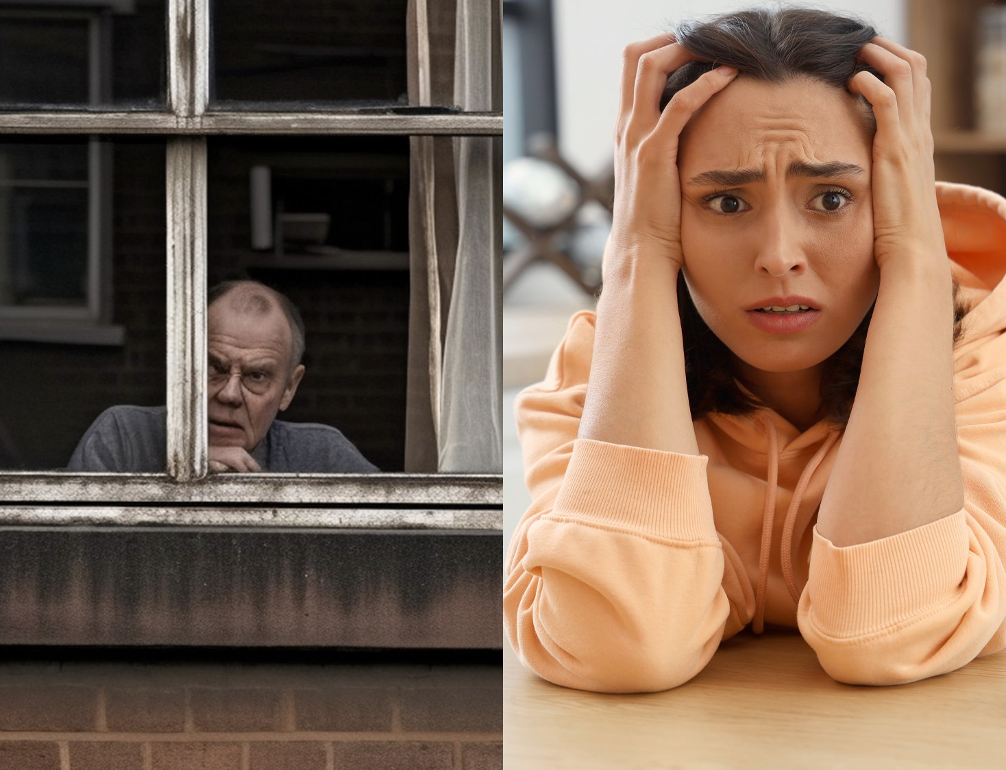 Creepy Neighbors Flip Split