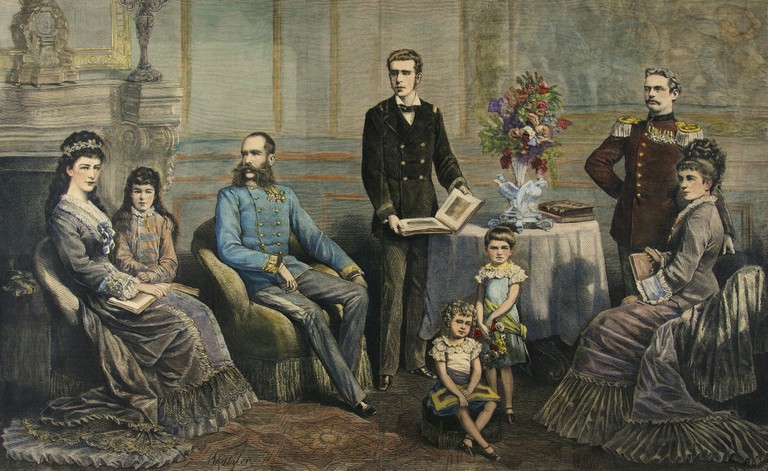 The family of the Emperor of Austria