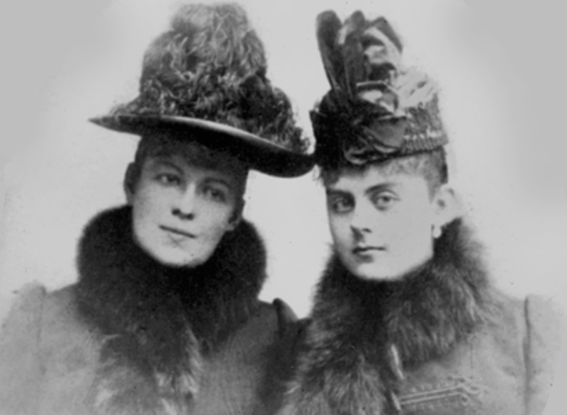 Mary Vetsera and Countess Marie Larisch