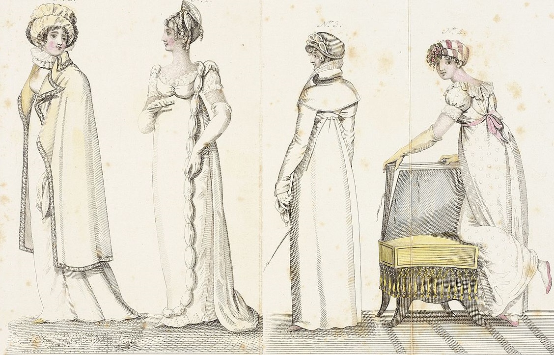 Fashion Plate Magazine (English Fashions In Novr. 1806 - Parisian Fashions In Novr. 1806)