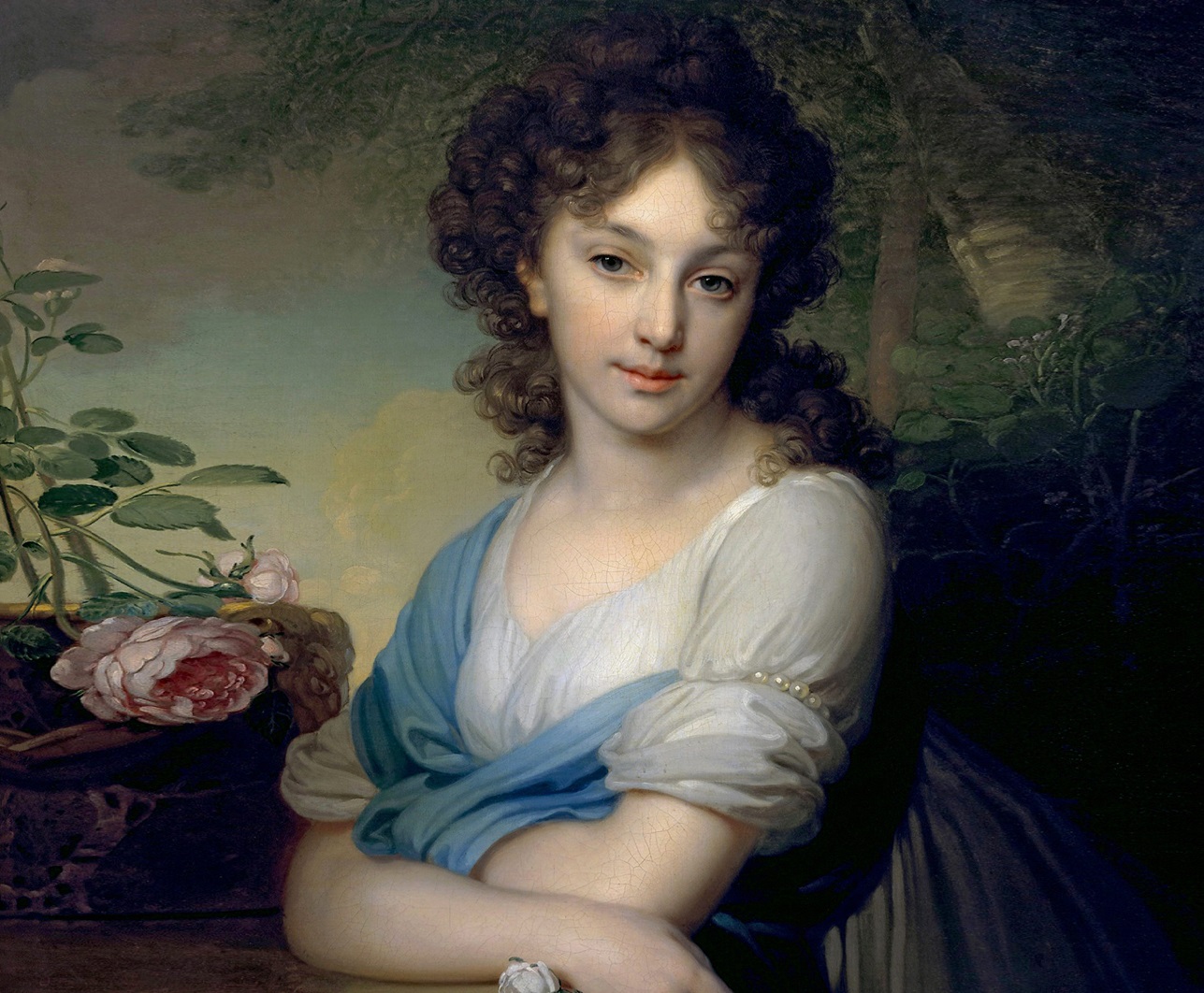Portrait of Elena Aleksandrovna Naryshkina - 1799
