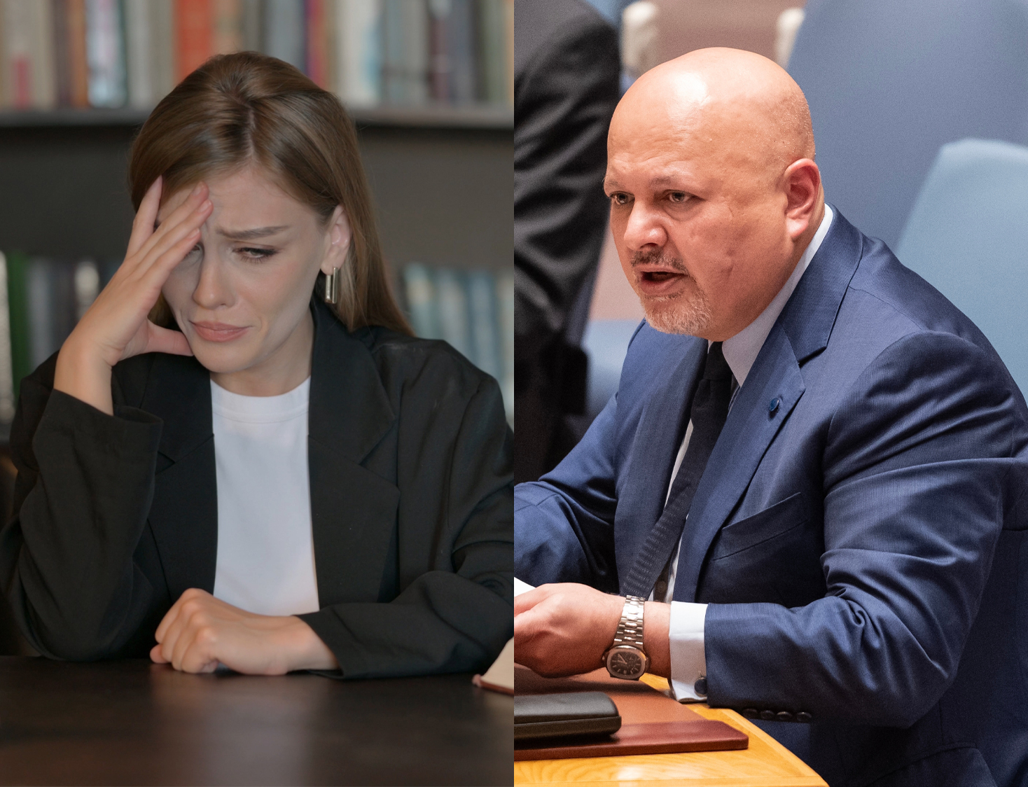 Courtroom Drama Flip Split