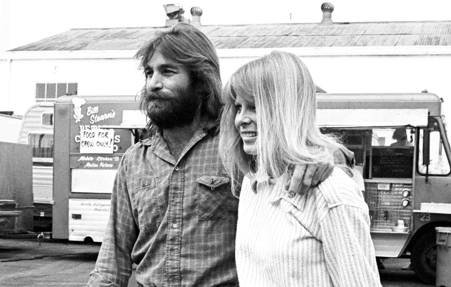 Dennis Wilson and Wife During Rehearsal