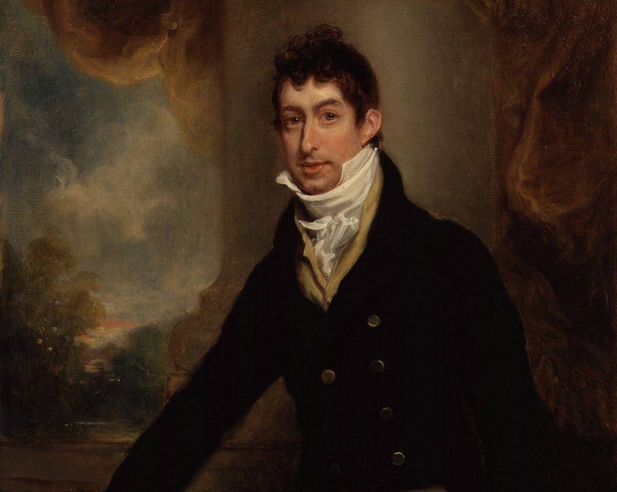 Portrait painting of Gwyllym Lloyd Wardle - 1809