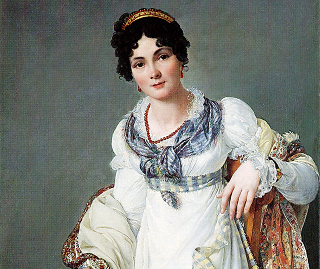 Portrait of a Lady, seated three-quarter length - circa 1810