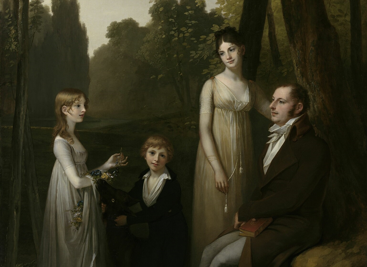Painting of Family Portrait - between 1801 and 1802