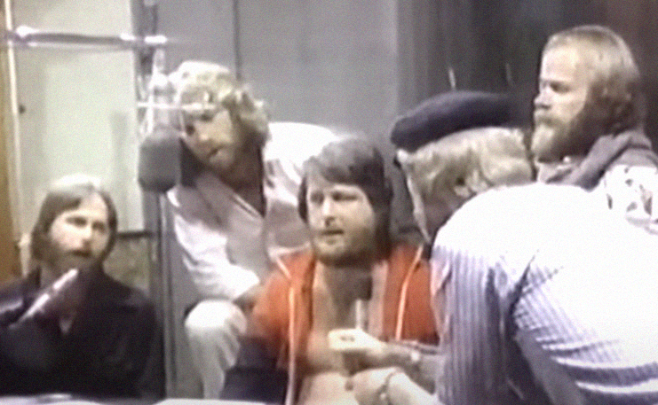 A screenshot of the movie The Beach Boys: An American Band