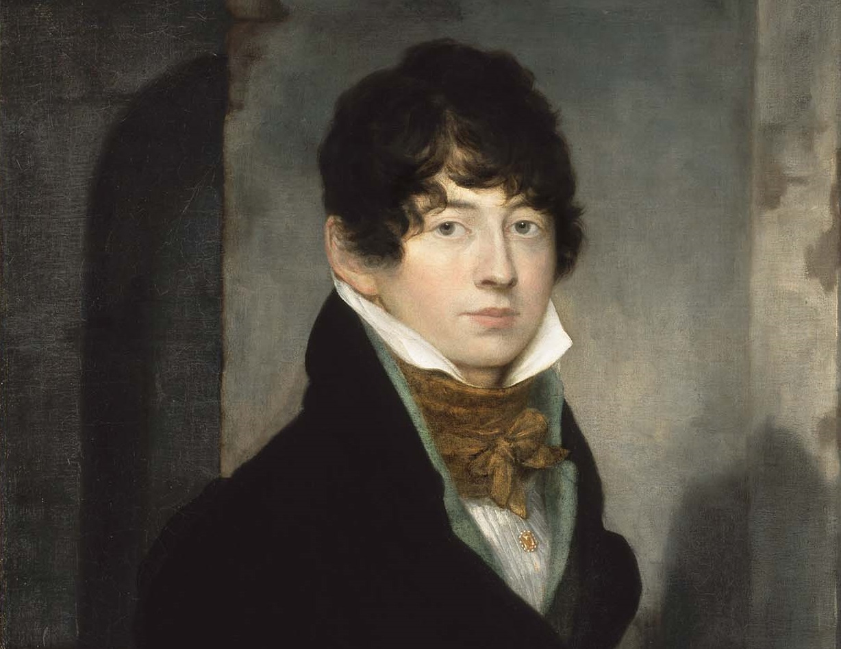 Self-portrait painting of Washington Allston - 1805