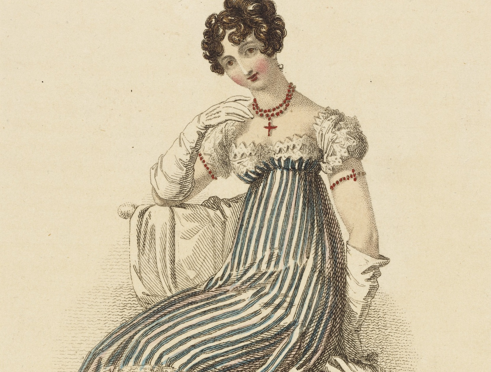 Fashion Plate (Evening Dress) - 1816