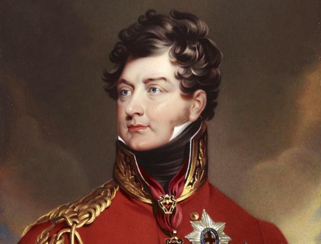 King George IV when Prince Regent, facing left in the red uniform of a Field-Marshal - 1816