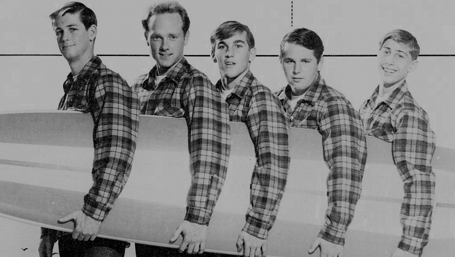 The Beach Boys in a Billboard advertisement