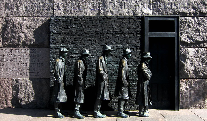 The Breadline Monument