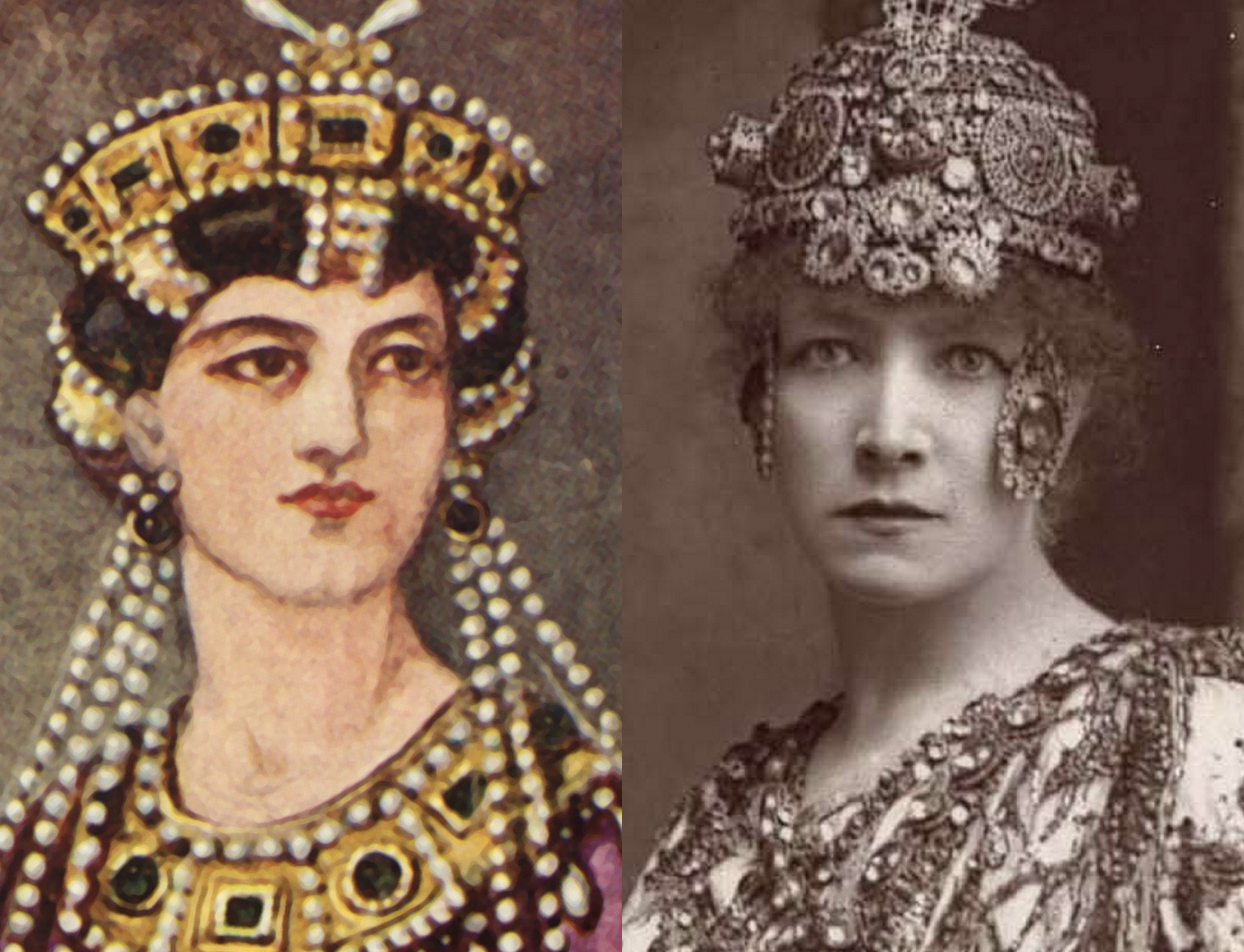 Empress Theodora Flip Split