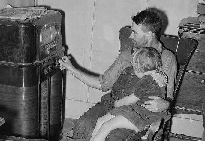 Listening to Radio during Great Depression