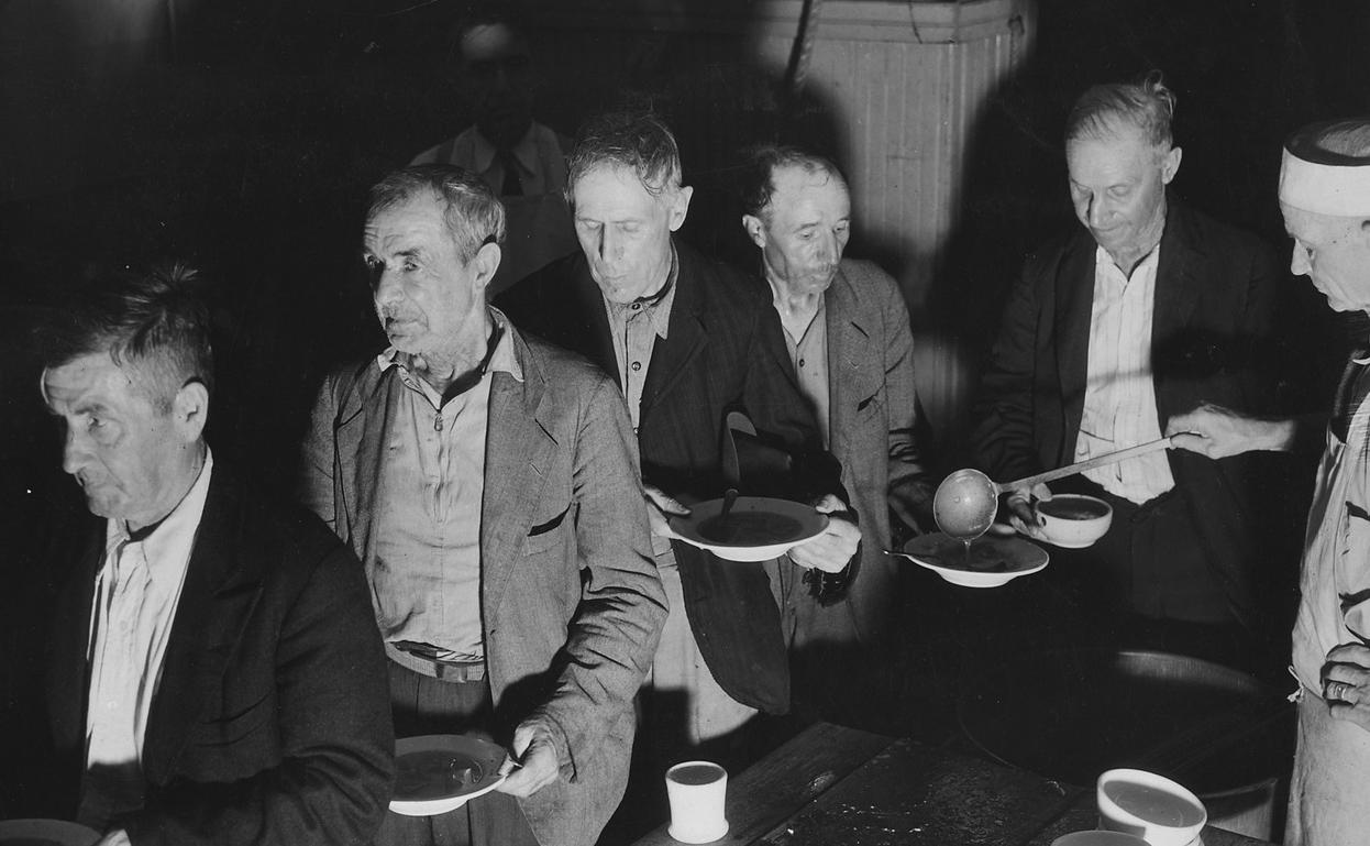 Soup Kitchen during the Depression
