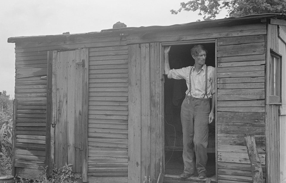 A man during Great Depression