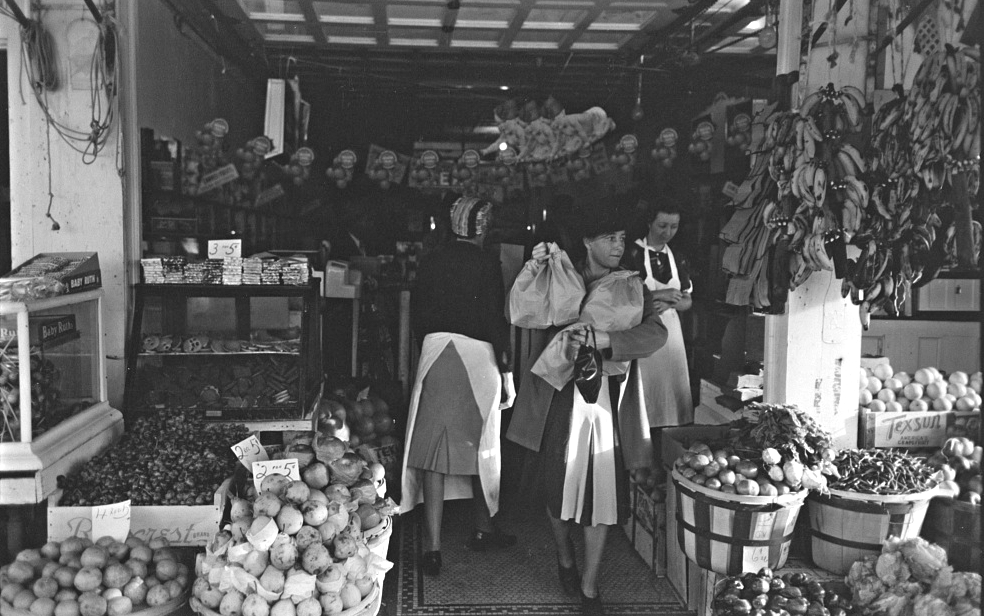 Women Shopping In A Market