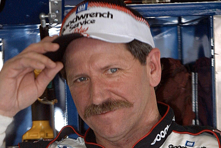 This 09 February 2001 photo shows NASCAR legend Da