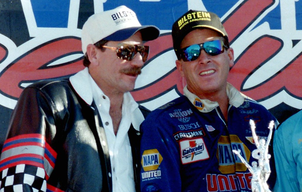 Dale Earnhardt and Ron Hornaday