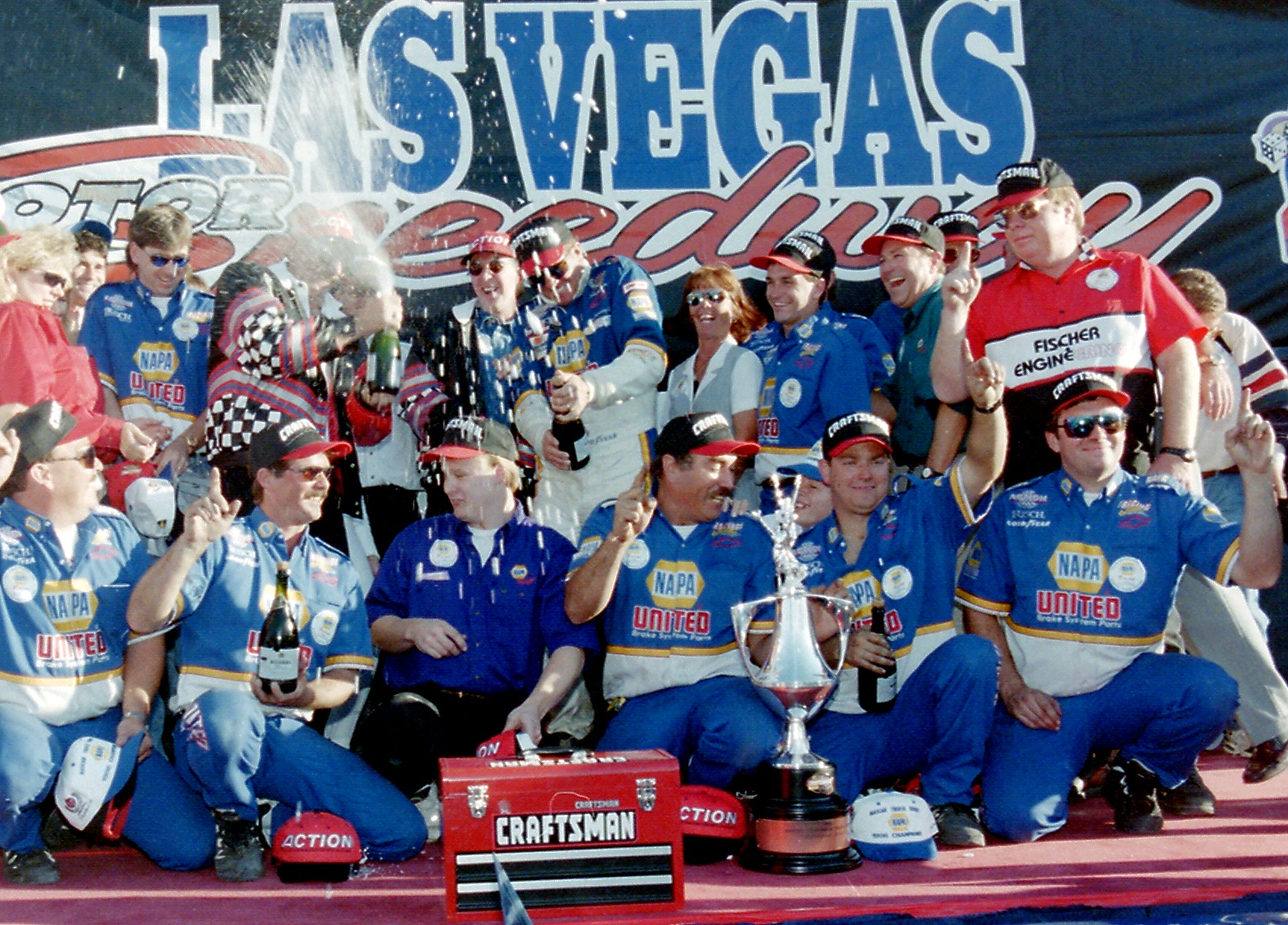 Dale Earnhardt and Ron Hornaday