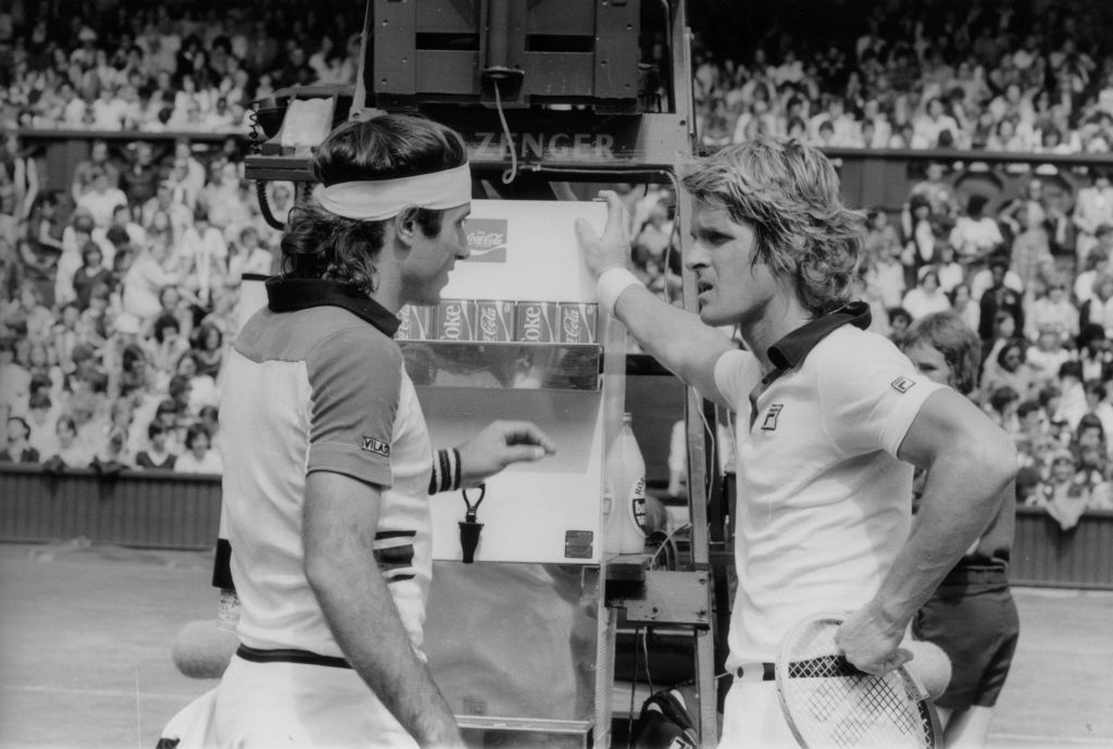 Dean Paul Martin Jr.  on Wimbledon's center court